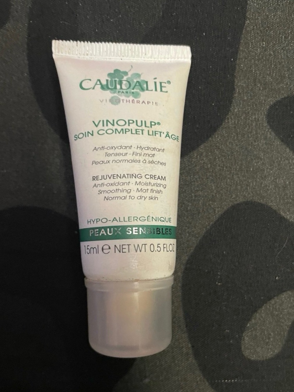 Caudalie Vinopulp Soin Complet Lift'Âge Rejuvenating Cream 0.5 fl oz